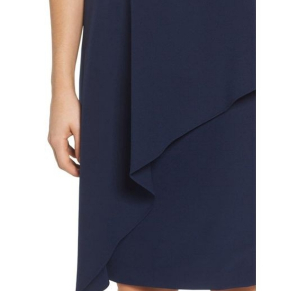 Maggy London Navy Blue Dress Size 12 - Picture 3 of 11